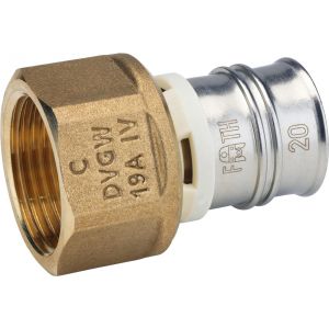 Pb Tub Raccord femelle fixe XS pour tube multicouches - Diamètre : 32 - 1"