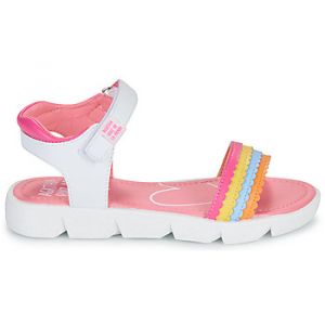 Agatha Ruiz de la Prada Sandales enfant SMILEY Blanc - Taille 28,29,30,32
