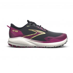 Brooks Chaussures de trail divide 6 femme gris/fuchsia