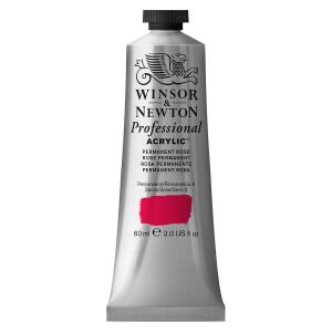 Image de Winsor & Newton Peinture acrylique extra-fine Artists' Acrylic, 60ml, Rose permanent