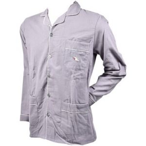 Chevignon Pyjama Homme Long Boutonn&eacute; Pacey Gris