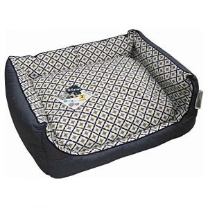 Image de Tyrol Sömn - Divan Comfort Quilted pour Chien - S Gris