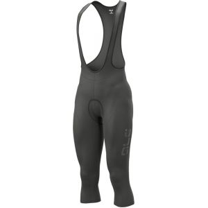 Al&eacute; Cycling Solid Winter Bib Knickers Men, noir L Cuissards route
