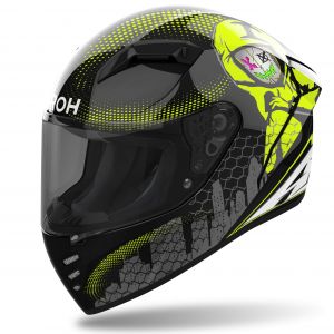 Airoh Casque Connor Gamer Noir Jaune - Taille XL