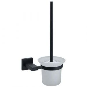 Jvd Argo porte balayette wc mural Inox noir mat - Matériel professionnel