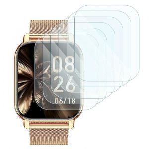 Karylax [Pack x6] Film de Protection en Verre Flexible pour Iaret Montre Connectée 1,69 Pouces