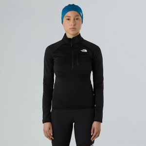 The North Face Polaire &Agrave; Col Zipp&eacute; Meteora Pour Femme Tnf Black Taille L female