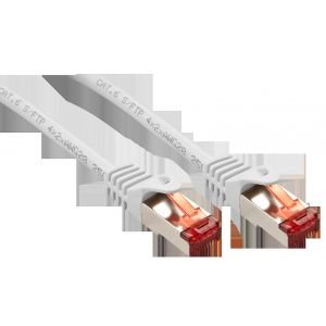 Lindy 47388 - C&acirc;ble r&eacute;seau Basic Cat.6 S/FTP blanc 10m