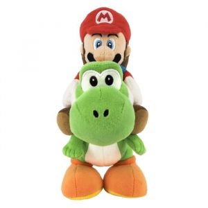 Together Plus SUPER MARIO - Mario et Yoshi - Peluche 21cm - - Peluch