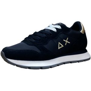 Baskets SUN68 Ally Gold Silver noir doré femme - 38