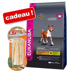 Eukanuba Croquettes pour chiot au poulet grande race - 3kg