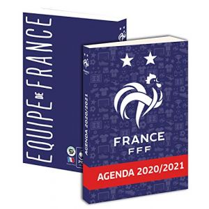 Fff Equipe de FRANCE de football Agenda Scolaire 2020 2021 - Collection Officielle