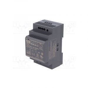 Toolland Transformateur led pour rail din 220V 60W 24V 2.5A meanwell HDR-60-24