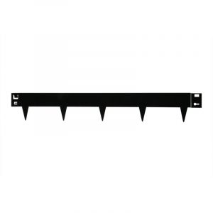Bordure de jardin en acier noir 16 x 106 cm Flexible - Par pièce