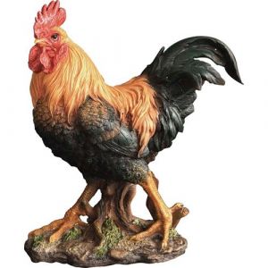 Image de Coq en résine 41 cm