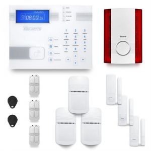 Tike Securité Alarme maison sans fil SHBi28 GSM/IP avec option GSM incluse