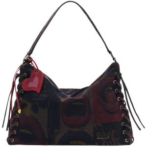 Desigual Sac bandouli&egrave;re femme Leiria Graffiatto