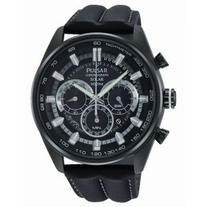 Image de PULSAR PX5015X1 - Montre pour homme avec bracelet en cuir