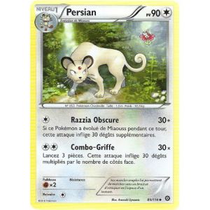 Asmod&eacute;e Persian - Carte Pokemon XY11 Offensive vapeur Peu commune