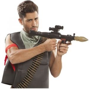 Lance grenade 51 cm - Couleur Noir - Taille Taille Unique