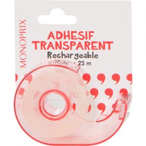 Monoprix Adh&eacute;sif transparent avec d&eacute;vidoir