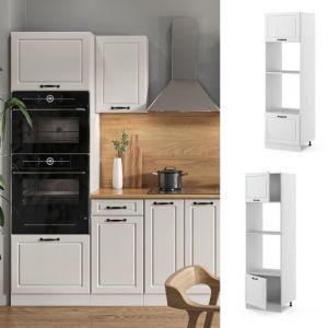 Armoire frigo &bdquo;R-Line 60cm anthracite country style Vicco