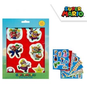 Nintendo Autocollants Super Mario Bros (x12)