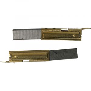 Vhbw 2x Balais de charbon 30 x 10 x 6mm compatible avec Hitachi / Hikoki RP500YDM, RP250, RP350, RP350YD, RP500 aspirateur &agrave; vibration mouill&eacute;/sec