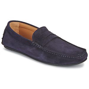 Selected Mocassins SLHSERGIO SUEDE PENNY DRIVING Marine - Taille 42,43,44