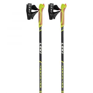 Leki Bâtons de randonnée Response - Dark Anthracite / Black / Lime / White - Taille 115 cm