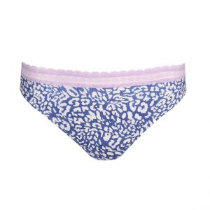 Primadonna Shorty Lari avec imprim&eacute; l&eacute;opard et dentelle