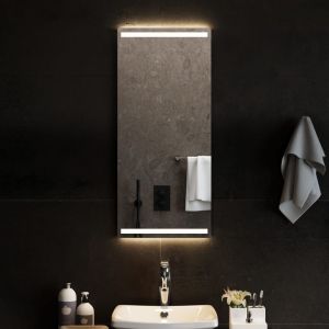 VidaXL Miroir de salle de bain à LED 40x90 cm - N/A