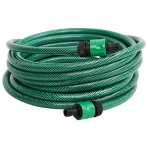 VidaXL Tuyau de piscine vert 100 m pvc