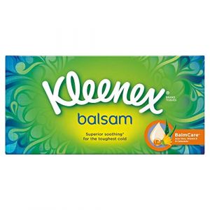 Kleenex 3Ply Balsam Tissues Regular Family Box