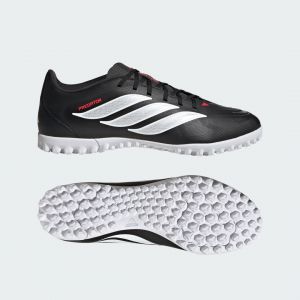 Adidas Predator Club Tf Immortal Dna - Noir/blanc/lucid Red - Stabilis&eacute; (Tf), pointure 40⅔ - ['Noir'] - Taille 40⅔