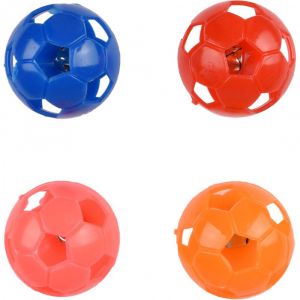 Animallparadise 4 Balles &Agrave; Grelot Pour Chat &Oslash; 3 8 Cm Couleur Multiple Jouet Pour Chat Neuf