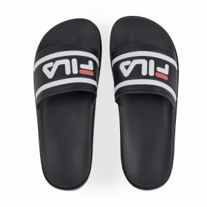 FILA Morro Bay Zeppa WMN, Pantoufle Femme, Noir, 38 EU