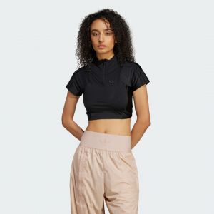 Adidas Original Crop top zippé, pointure XX-Small - Taille XX-Small