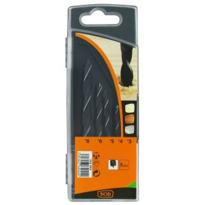 SCID Coffret m&egrave;ches bois - 5 pi&egrave;ces