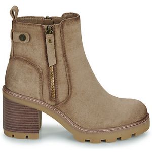 Refresh Bottines 173031-BEIGE Beige - Taille 36,37,38,39,40,41