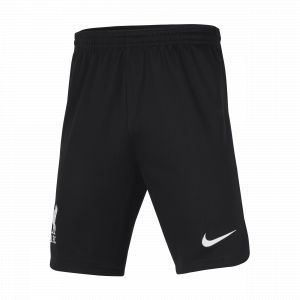 Nike Short de foot Dri-FIT Liverpool FC 2023/24 Stadium Extérieur pour ado - Noir - Taille XL - Unisex