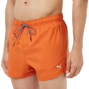 Puma Short de Bain Long, Chili Powder, M Homme