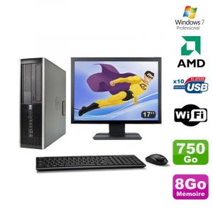 Image de HP Compaq 6005 Pro SFF 17" AMD 3 GHz - HDD 750 Go - 8 Go - Reconditionn&eacute;