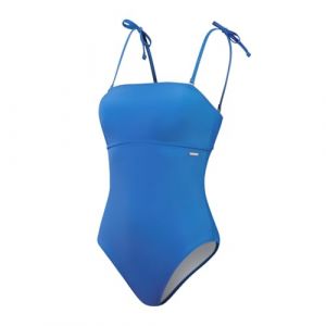 Speedo Bandeau Gainant 1 pi&egrave;ce Maillot de Bain, Bleu S&egrave;vres, W44 Femme