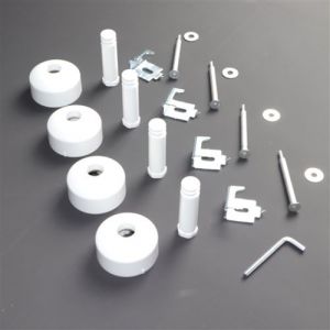 Atlantic Kit support mural long blanc, 098896 pour Seche-serviettes