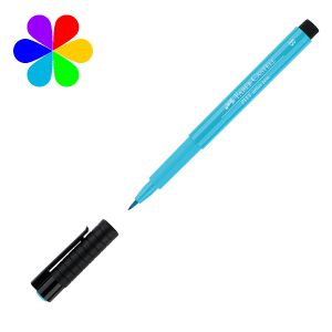 Image de Faber-Castell Feutre PITT - artist pen B - turquoise cobalt clair