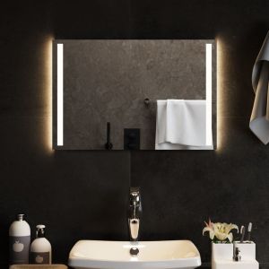 VidaXL Miroir de salle de bain à LED 60x40 cm - N/A