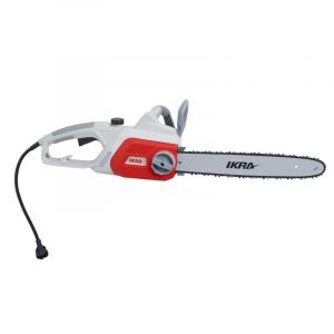 Ikra Tron&ccedil;onneuse Electrique 2200W Guide 40 cm Poign&eacute;e 2 mains Anti-vibration Tendeur de chaine sans outil