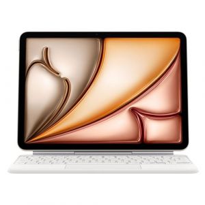 Apple Magic Keyboard Qwerty Blanc pour iPad Air 11" (M3)