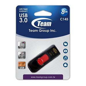 Teamgroup TC14538GR01 - Clé USB 3.0 C145 8 Go